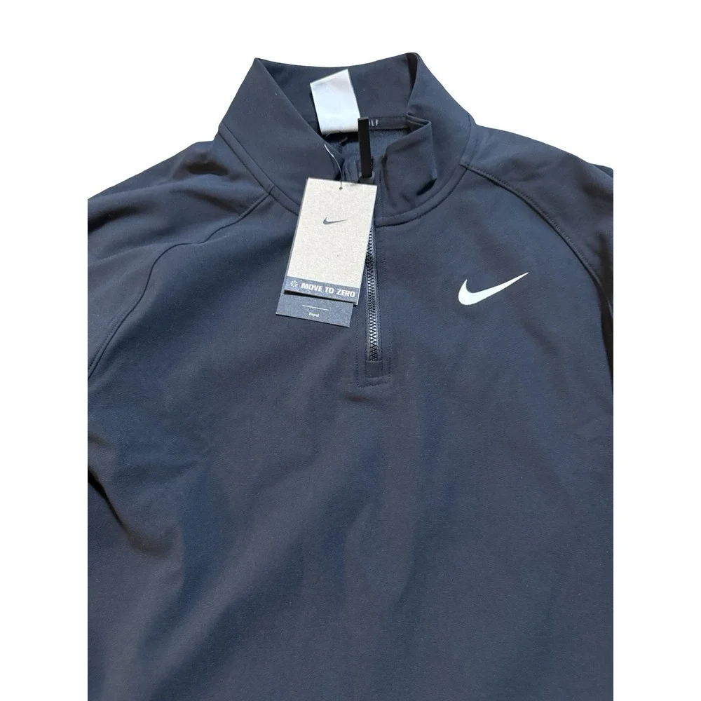 Nike Men's Repel Vapor 1/2-zip Golf Long sleeve Pullover Da2944-010 | - New - S